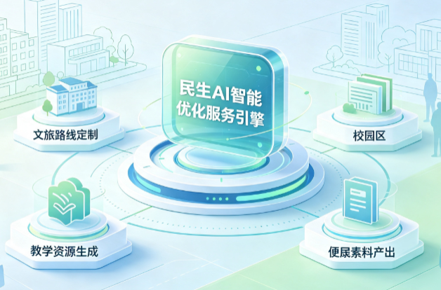 湖州AI普惠赋能民生服务 智能优化技术升级大众生活服务体验